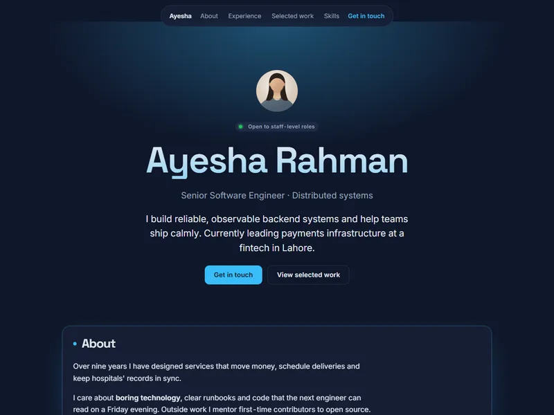 Tensor template preview
